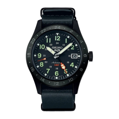 Seiko 5 Sports Field GMT Black SSK025K1