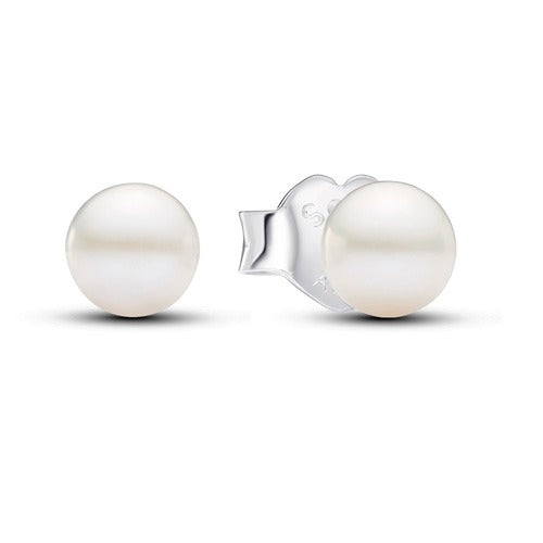 Treated Freshwater Cultured Pearl 4.5mm Stud Earrings
