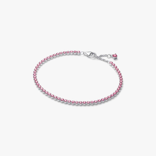 Pink Small Tennis Bracelet