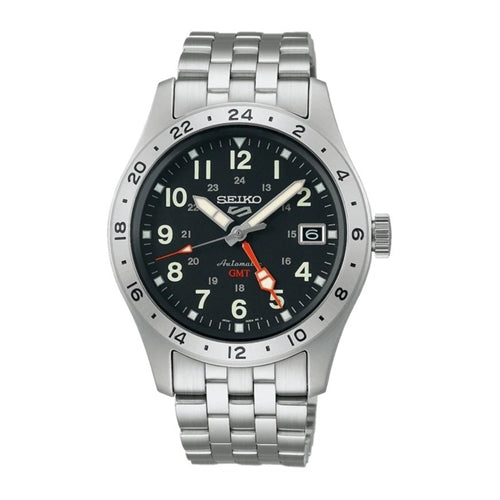 Seiko 5 Sports Field GMT Black SSK023K1