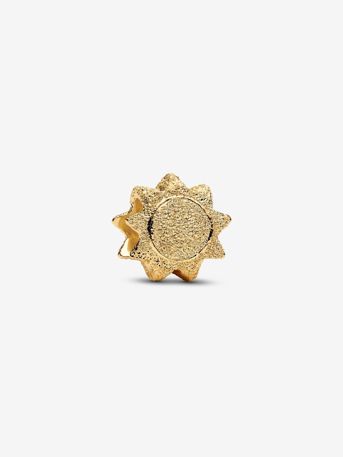 Textured Sun Mini Charm