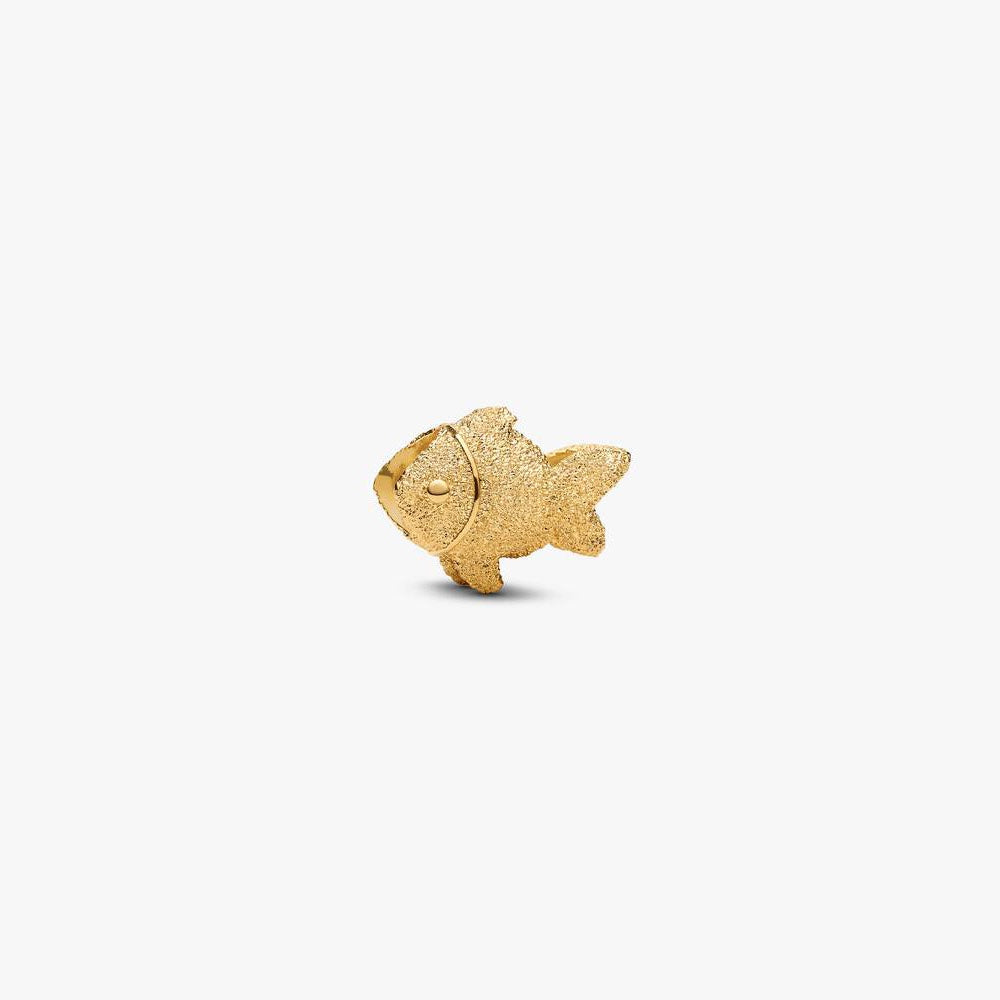 Textured Fish Mini Charm