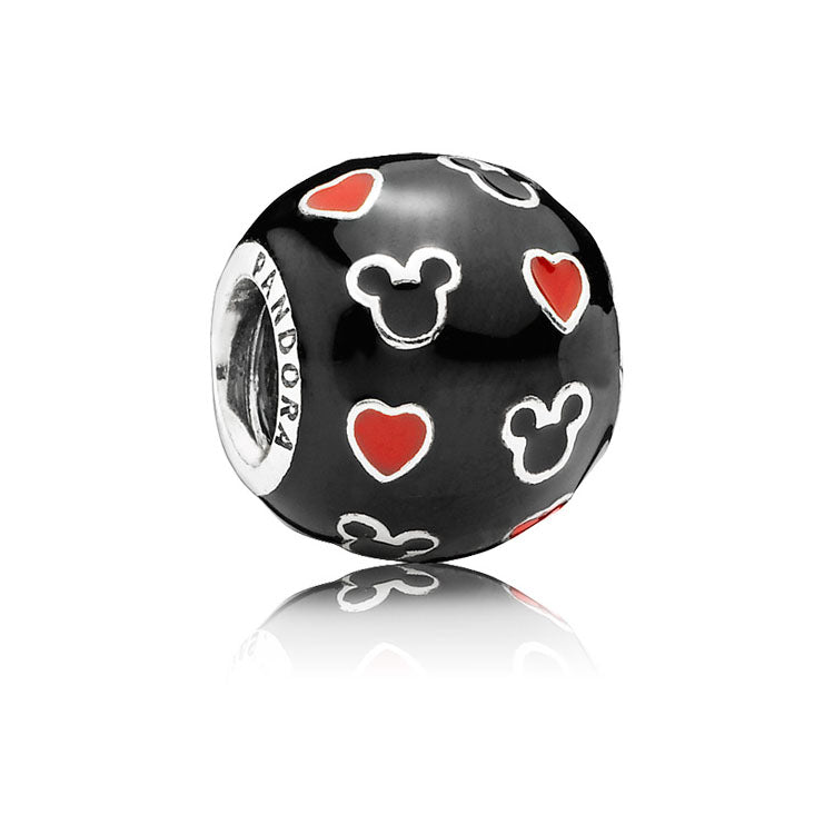 Disney Mickey and Hearts Charm