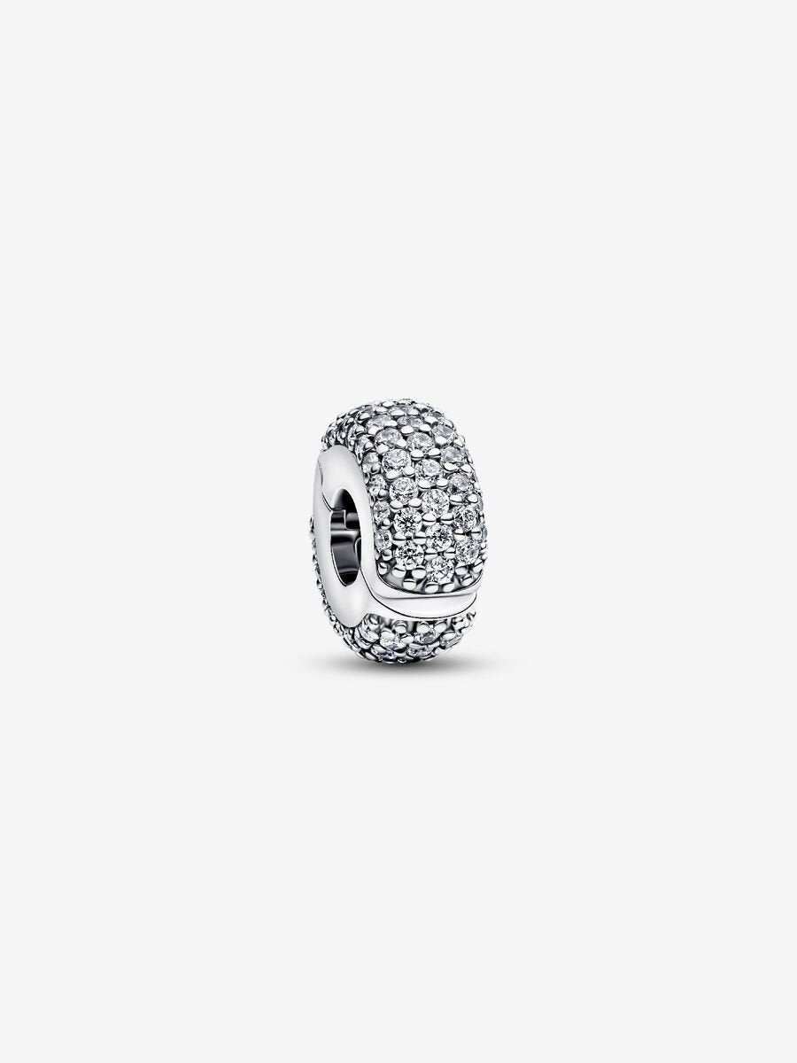 Pave Clip Charm