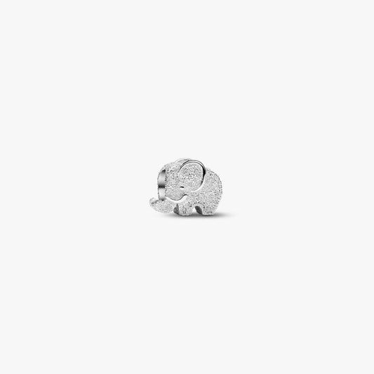 Textured Elephant Mini Charm