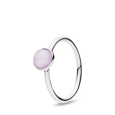 October Droplet Birthstone Ring