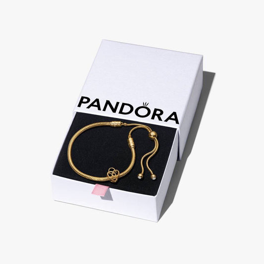 Golden Padlock Bracelet Gift Set