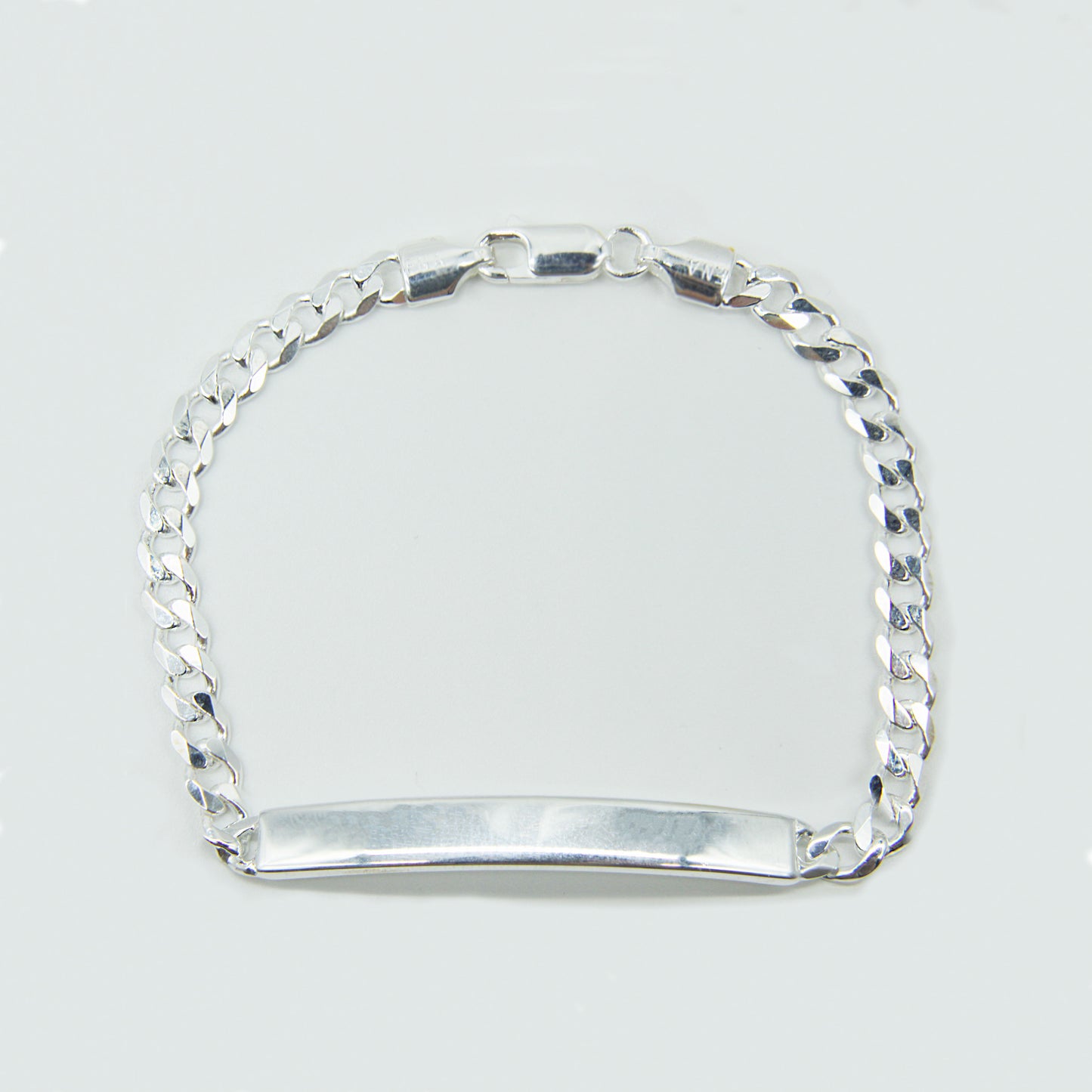 Engravable Curb ID Bracelet