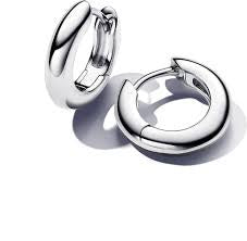 Round Hoop Earrings