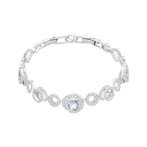 Swarovski Generation Bracelet, Blue, Rhodium Plated