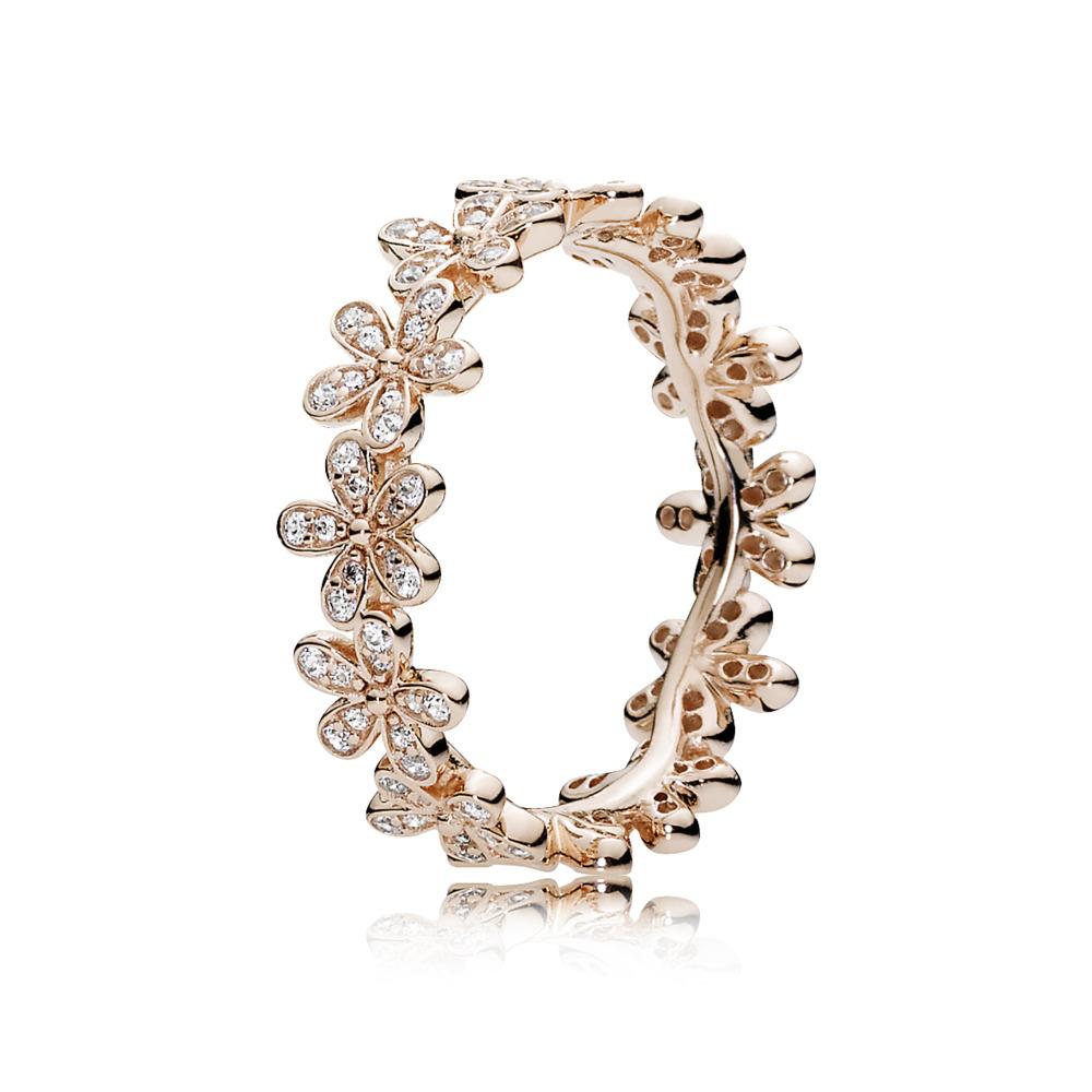 Rose Daisy Flower Ring