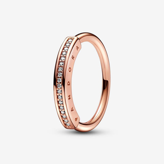 Pandora Signature I-D Pave Ring