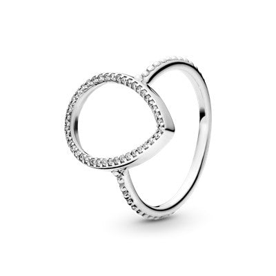 Teardrop Silhouette Ring