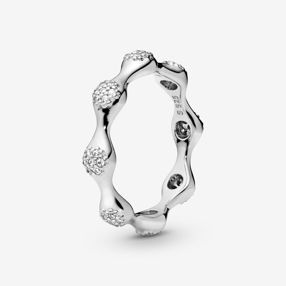 Pave Modern LovePods Ring