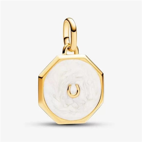 Pandora ME Lucky Horseshoe Medallion Charm