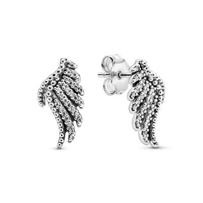 Majestic Feathers Stud Earring
