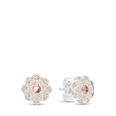 Shining Midnight Crystal Stud Earring