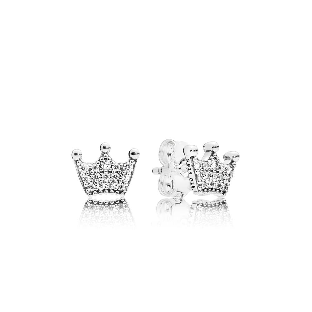 Crown Stud Earring