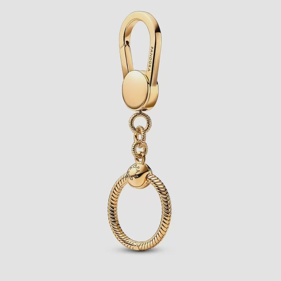 Pandora Moments Gold Small Bag Charm Holder