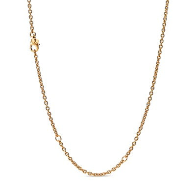 Gold Plated Cable Chain Necklace
