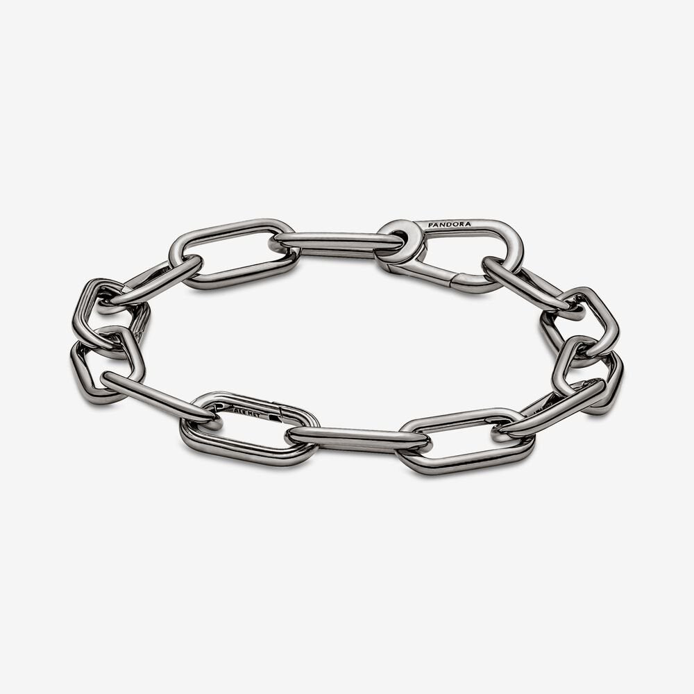 Pandora Ruthenium ME Link Chain Bracelet