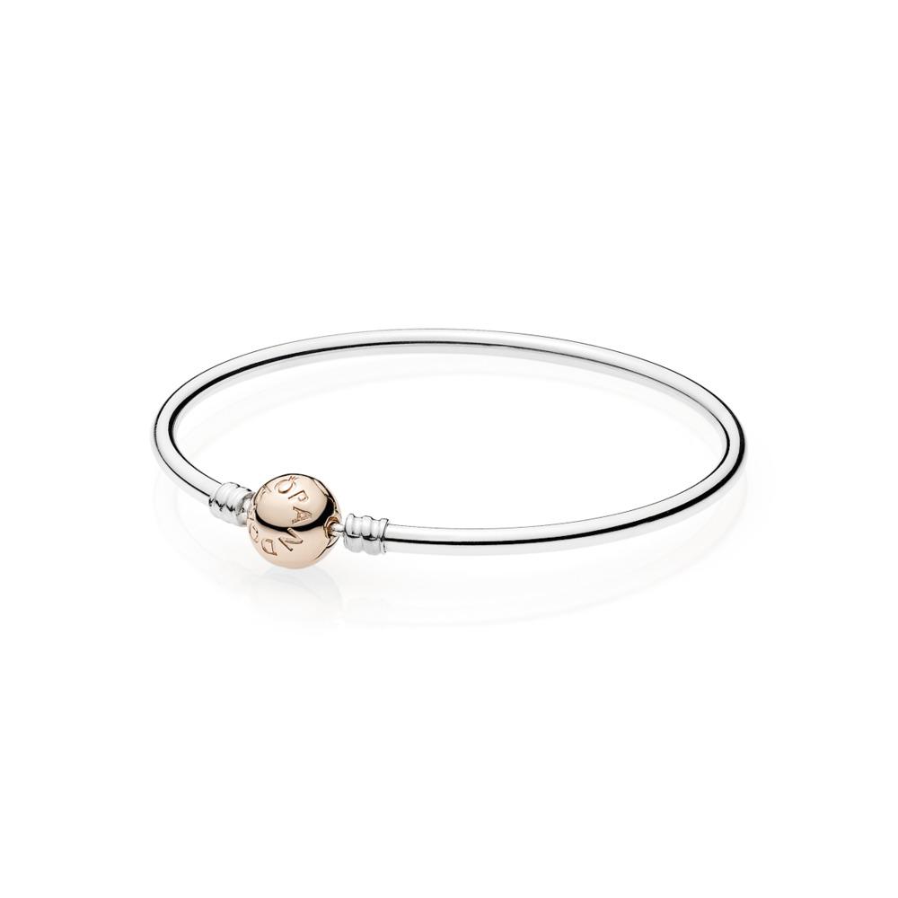 Pandora Moments Rose Clasp Bangle