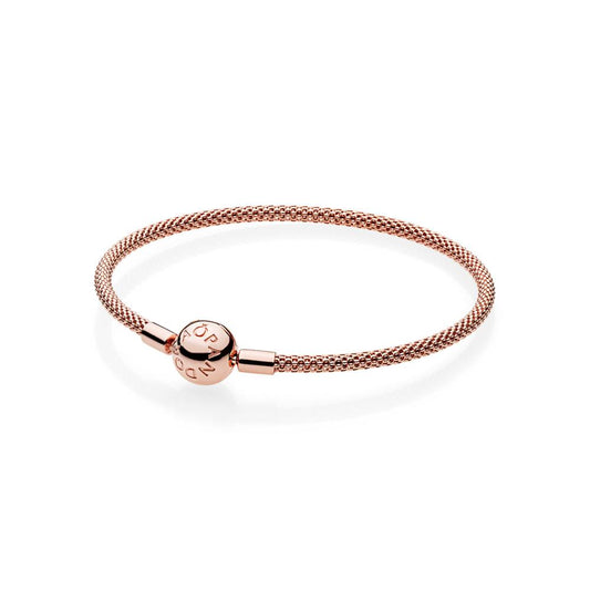 Pandora Rose Moments Mesh Bracelet