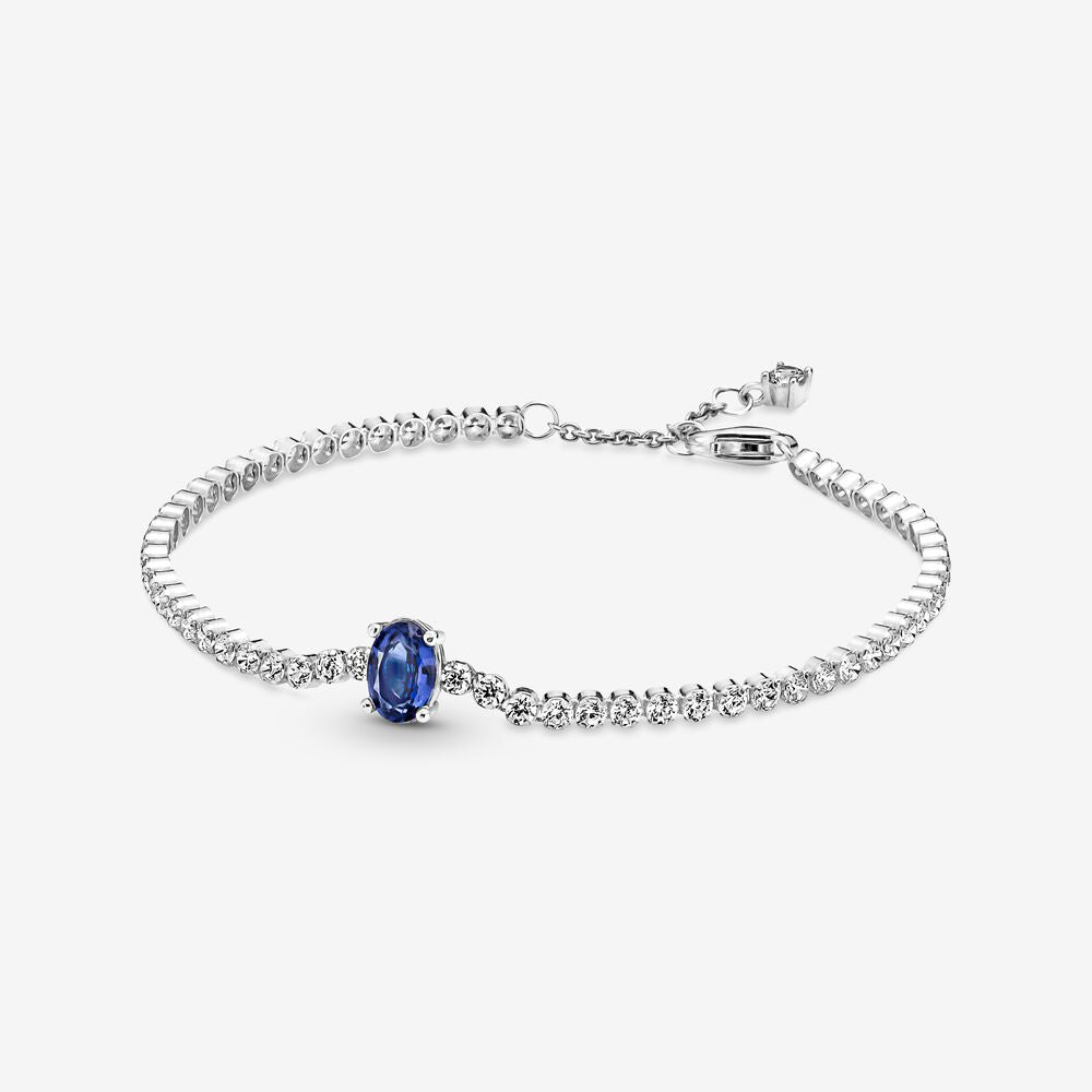Sparkling Pave Tennis Bracelet