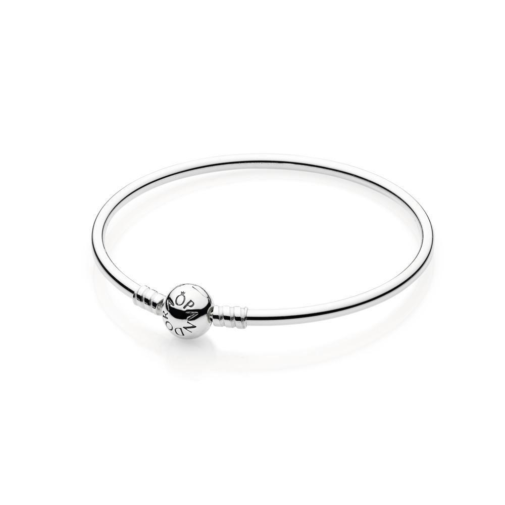 Silver Pandora Moments Bangle