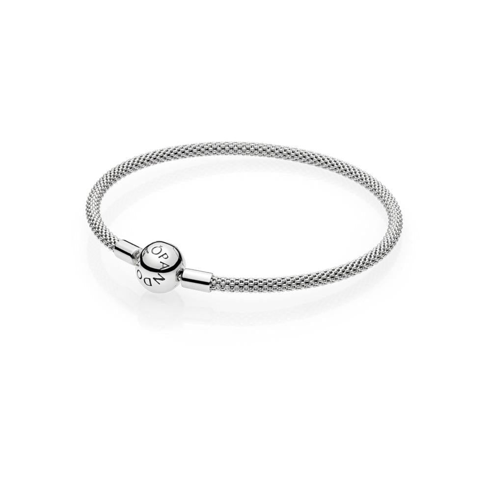 Pandora Silver Moments Mesh Bracelet