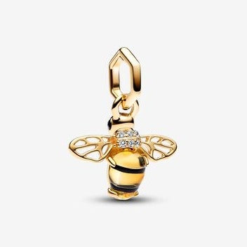Sparkling Bee Dangle Charm