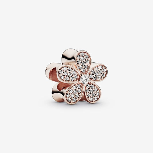 Daisy Flower Pave Charm
