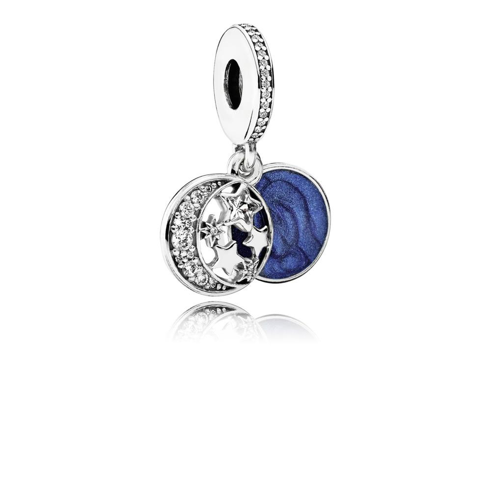 Moon & Blue Sky Dangle Charm
