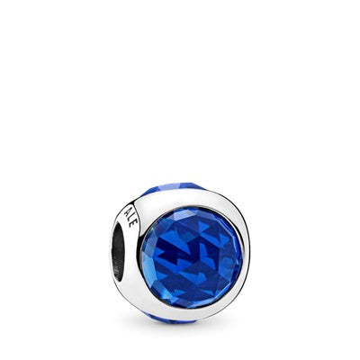 Royal Blue Radiant Droplet Charm