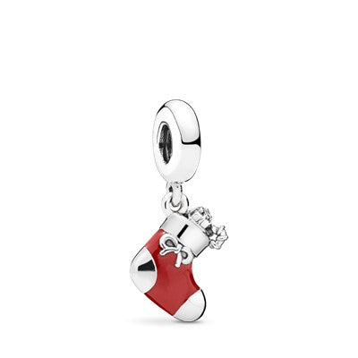 Festive Stocking Dangle Charm
