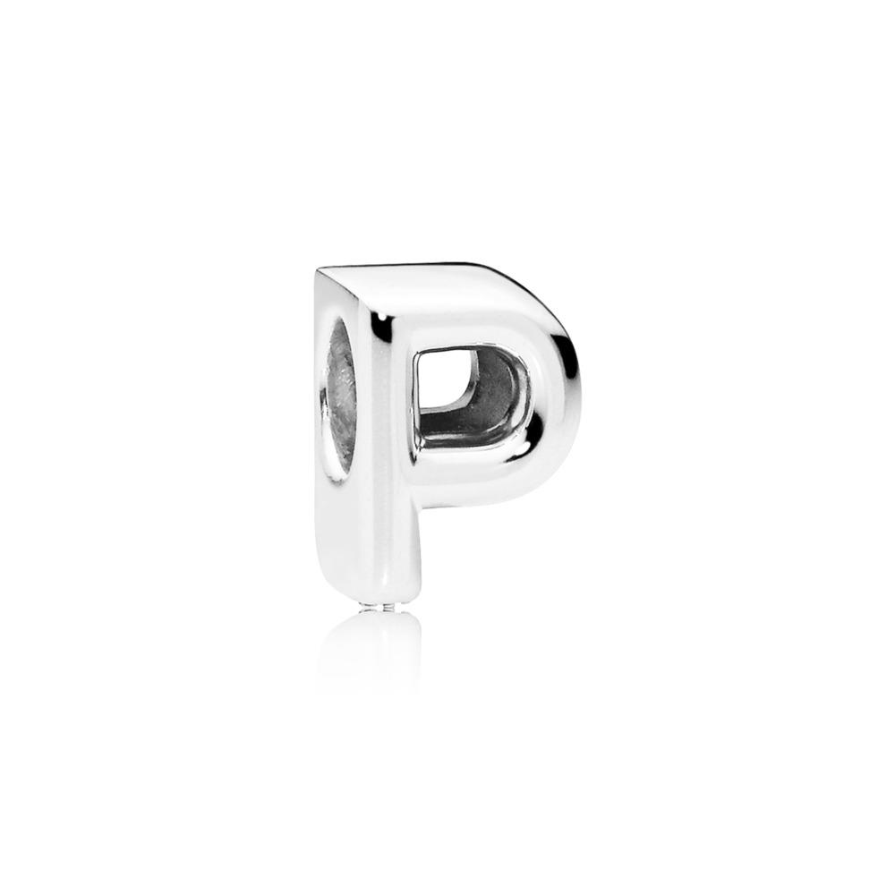 Letter P Alphabet Charm
