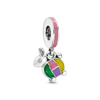 Colourful Rabbit Lantern Dangle Charm