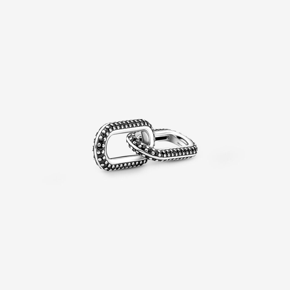 Pandora ME Styling Black Pave Double Link