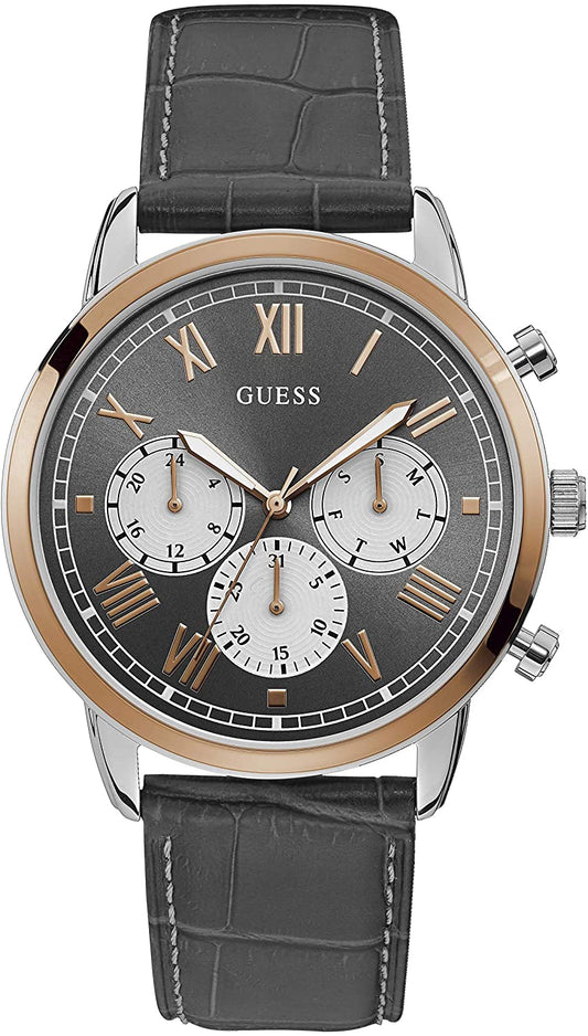Guess 44MM Multifunction Stainless Steel Watch U1261G5