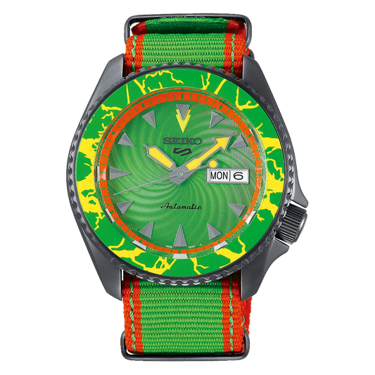 Seiko 5 Sports STREET FIGHTER V Limited Edition | Blanka SRPF23