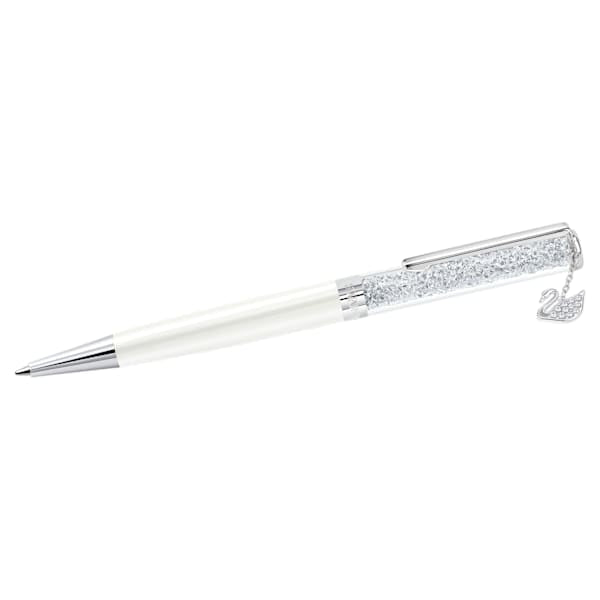 Swarovski Crystalline Swan Ballpoint Pen, White
