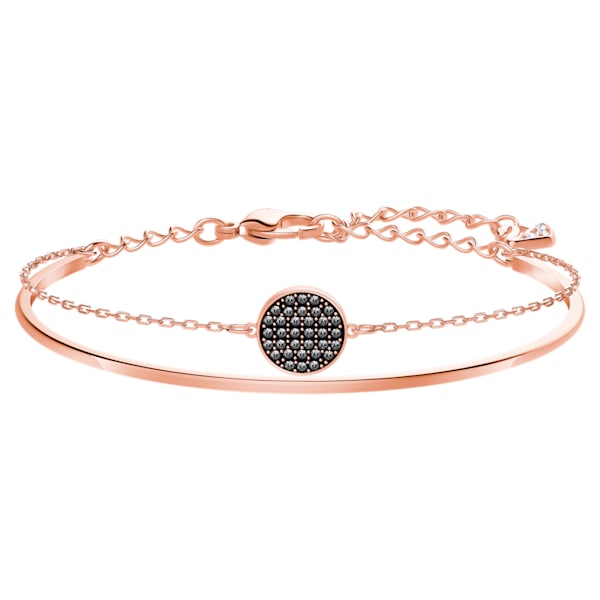 Sublima bangle Gray, Rose gold-tone plated 5389046