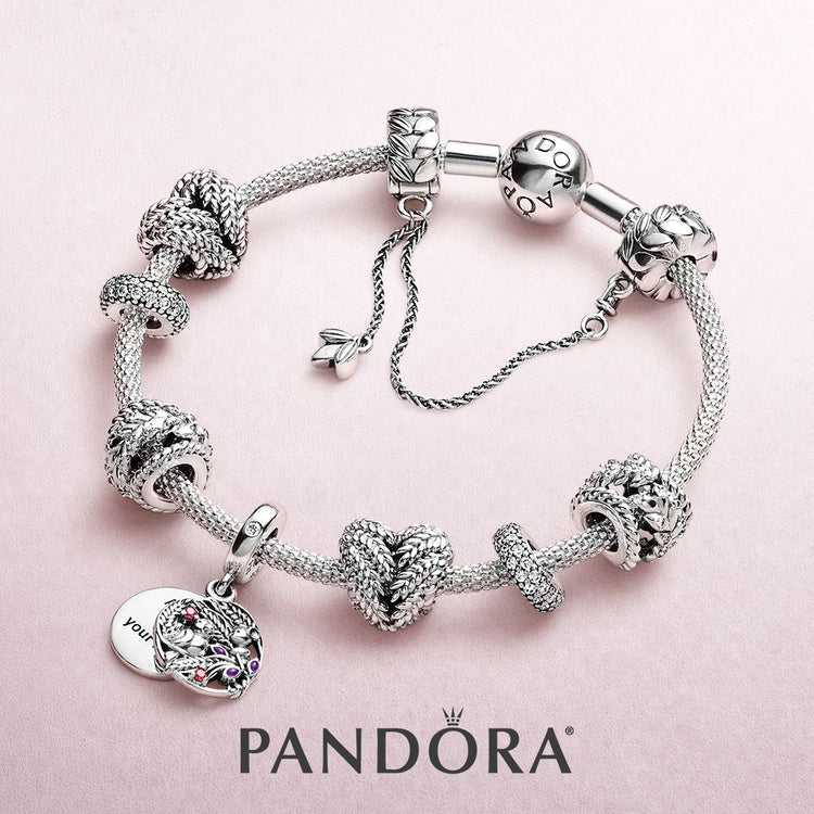 PANDORA Smooth Silver Round Clasp Bracelet | PANDORA® Mall of America