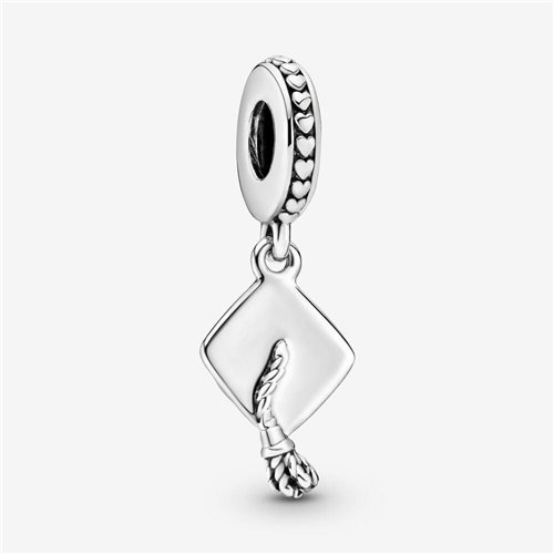 Graduation Cap Dangle Charm