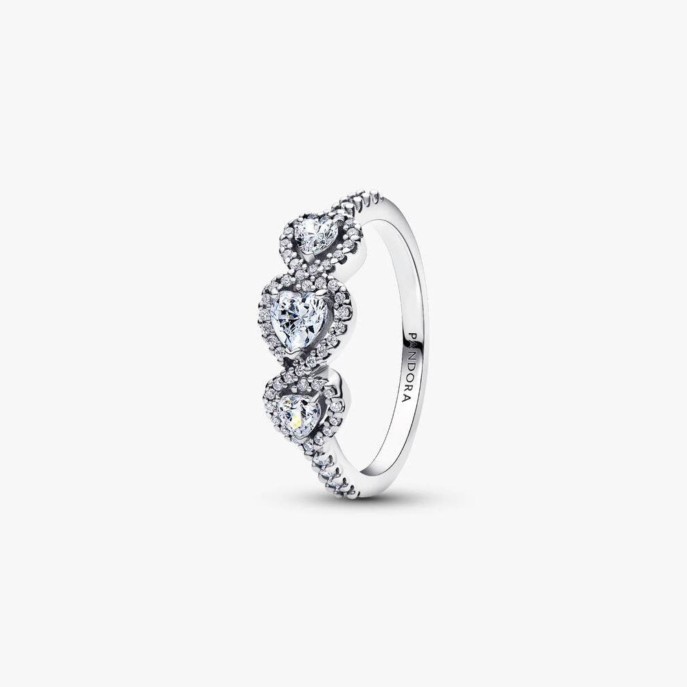 Halo Heart Trilogy Ring