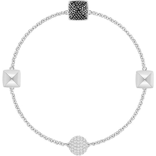 Swarovski Remix Collection Spike, Black, Rhodium Plating