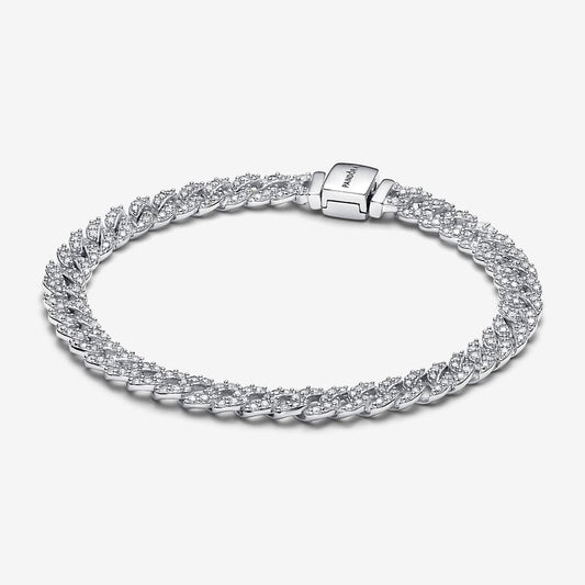 Pandora Pave Cuban Bracelet