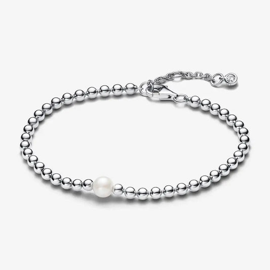 Timeless Treated Freshwater Cultured Pearl Beads Bracelet