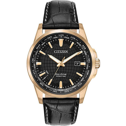 Citizen Eco Drive World Time Prepetual BX1003-08E