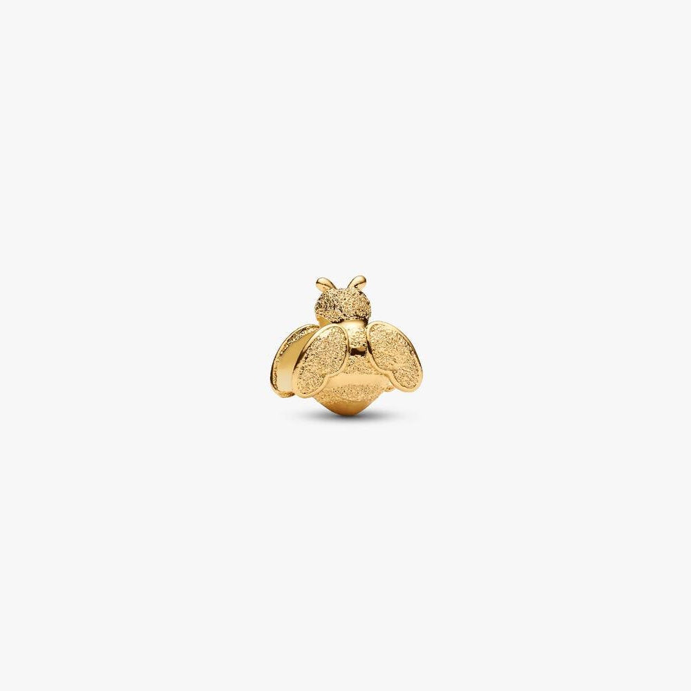Textured Bee Mini Charm